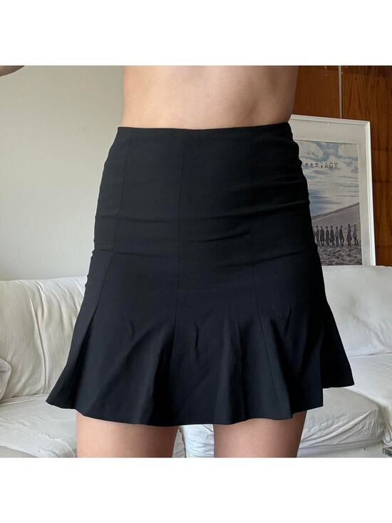 Express Dresses & Skirts - Vintage 90s black mini skirt